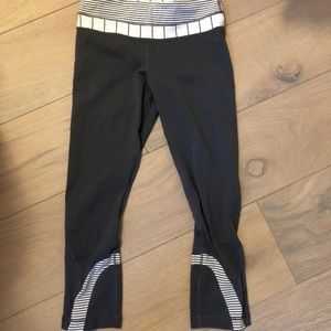 Grey lululemon leggings size 2